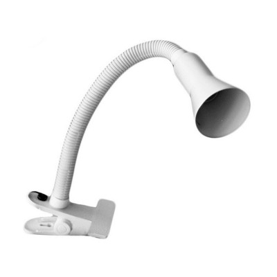 Lampe de bureau EDM Tokyo Flexo/Lampe de bureau Métal Blanc 40 W (11,6 x 45 cm)