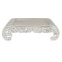 Table d'appoint DKD Home Decor Blanc Bois de manguier 89 x 63,5 x 25,4 cm