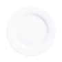 Plate set Arcoroc Intensity White 6 Units Glass 24 cm