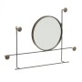 Wall mounted coat hanger 84,5 x 8 x 58,5 cm Metal