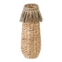 Vase Naturel 12 x 12 x 40 cm Fibre naturelle