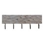 Wall mounted coat hanger 45,5 x 7 x 15,5 cm Metal Wood