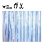 Curtain EDM 90 x 210 cm Blue polypropylene