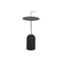 Side table DKD Home Decor 30 x 30 x 68 cm Black Golden Iron