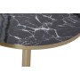 Table d'appoint DKD Home Decor 41 x 41 x 47 cm Noir Doré Fer