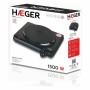 Plaque Électrique Haeger HP-01B.012A 1500 W Noir Multicouleur