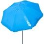 Parasol Aktive Bleu Aluminium Acier 220 x 207,5 x 220 cm (6 Unités)