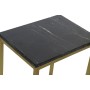 Jeu de 3 tables DKD Home Decor Noir Doré 50 x 35 x 60 cm