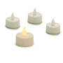 Ensemble de Bougies LED Blanc 4 x 4 x 3,7 cm (12 Unités)