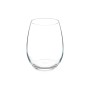 Set of glasses Amber Transparent Glass 350 ml (4 Units)