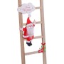 Christmas bauble Multicolour Wood Staircase Father Christmas 17 x 1,8 x 60 cm