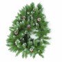 Christmas garland PVC Green Natural Pineapples 270 x 28 x 14 cm