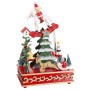 Décorations de Noël Multicouleur Bois Balancelle 12 x 17 x 26 cm