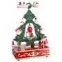 Christmas bauble Multicolour Wood Aeroplane 18,3 x 12,7 x 24 cm