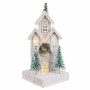 Christmas bauble White Green Wood Plastic Town 16 x 16 x 38 cm