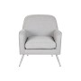 Fauteuil Home ESPRIT Gris Argenté 71 x 68 x 81 cm