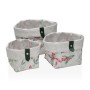 Set de basket Versa Acebo Textile 14 x 14 x 14 cm