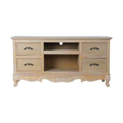 TV furniture DKD Home Decor Natural 121 x 39 x 59,5 cm