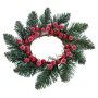 Décorations de Noël Bougeoir Rouge Vert Plastique 25 cm