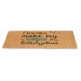 Doormat Friends Blue Natural 60 x 1 x 40 cm (12 Units)