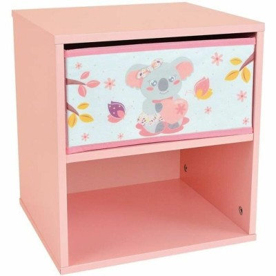 Nightstand Fun House CALLY MIMI KOALA Pink 36 x 33 x 30 cm