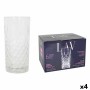 Set of glasses LAV Odin 6 Pieces (4 Units) (356 ml)