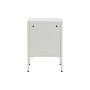 Nightstand Home ESPRIT White Metal 35 x 35 x 51 cm