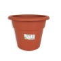 Plant pot Dem Greentime Circular Brown ø 30 x 24 cm (6 Units)