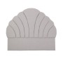 Headboard Home ESPRIT Grey MDF Wood 189 x 8 x 160 cm