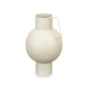 Vase Sphere Light brown Steel 15 x 23 x 13 cm (6 Units)