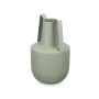 Vase With handles Green Steel 14 x 24 x 14 cm (6 Units)