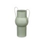 Vase Green Steel 22 x 32 x 14 cm (6 Units)