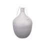 Vase Carafe Gris Acier 24 x 40 x 24 cm (4 Unités)