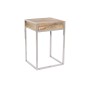 Set of 2 tables Home ESPRIT Brown Silver Natural Steel Mango wood 45,5 x 41 x 66,5 cm