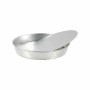 Moule amovible VR Rond Aluminium 33 x 33 x 4,5 cm (6 Unités)