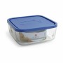 Lunch box Borgonovo   Squared Blue 3,2 L (6 Units)