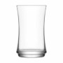 Set of glasses LAV Lune 365 ml Glass 6 Pieces (8 Units)