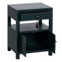 Nightstand ORIENTE Blue MDF Wood 50 x 40 x 66 cm