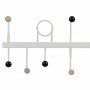 Wall mounted coat hanger Iron 50 x 7 x 27 cm