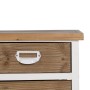 Chest of drawers White Beige Iron Fir wood 94 x 35 x 108 cm