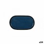 Plateau apéritif La Mediterránea Chester Bleu Oblongue 13 x 8 x 4 cm (24 Unités)