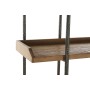 Shelves Home ESPRIT Brown Black Wood Metal 150 x 40 x 181 cm