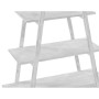 Shelves Home ESPRIT White Pinewood MDF Wood 80 x 34 x 157 cm