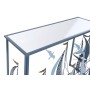 Console Home ESPRIT Blue Metal Mirror 108 x 36 x 80 cm