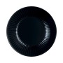 Deep Plate Luminarc Cottage Black Glass 20 cm (24 Units)