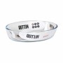 Serving Platter Quttin 700 ml Glass Oval (6 Units)