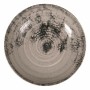 Deep Plate La Mediterránea Aspe Grey Ø 22,7 x 5 cm (12 Units)