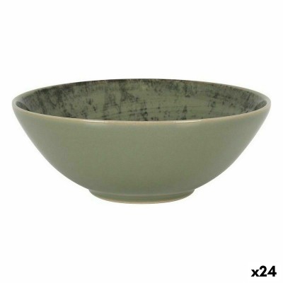 Bowl La Mediterránea Aspe Green Ø 16,3 x 6,1 cm (24 Units)