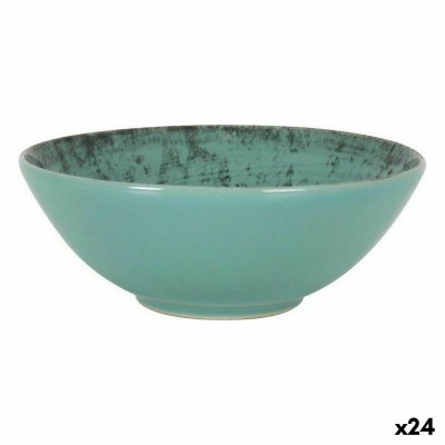 Bol La Mediterránea Aspe Turquoise Ø 16,3 x 6,1 cm (24 Unités)