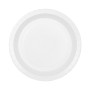 Plate set Algon Disposable Cardboard White 20 Pieces 17 cm (18 Units)